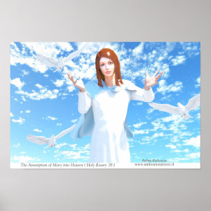 Poster L'Assomption de Marie au Ciel