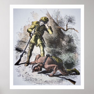 Poster 'Last of the Mohicans' by James Fenimore Cooper (1
