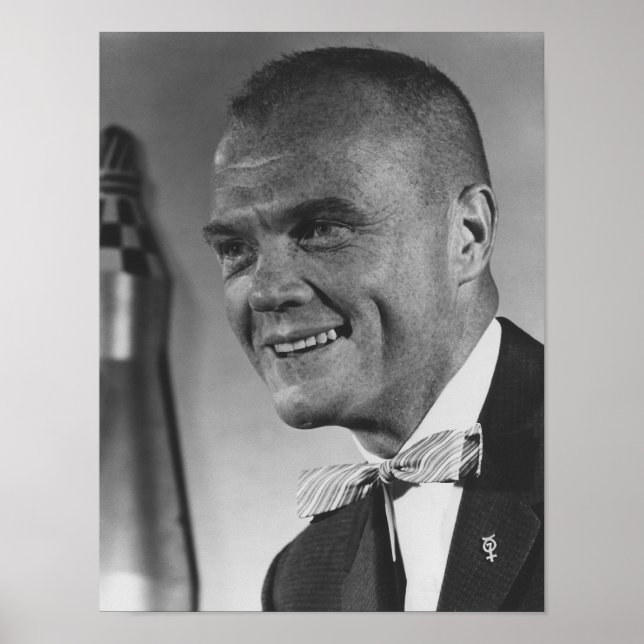 Poster L'astronaute John Glenn (Devant)