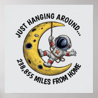 L'astronaute sur la lune