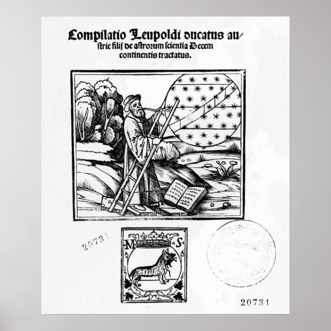 Poster L'astronome (Devant)