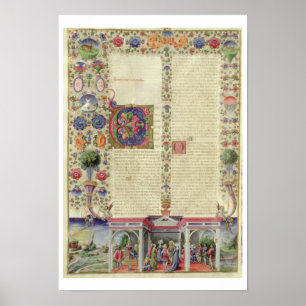 Poster Lat 422 VolI fol.280v le début du livre de