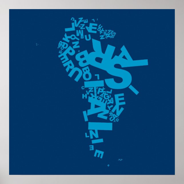 Poster Lateinamerika (Devant)