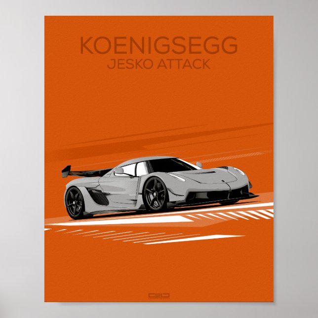 Poster L'attaque de Jesko (Devant)
