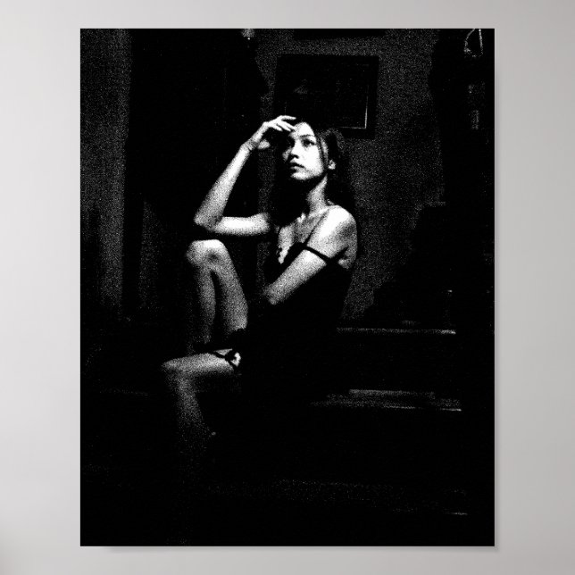 Poster L'Attente De L'Escalier (Devant)