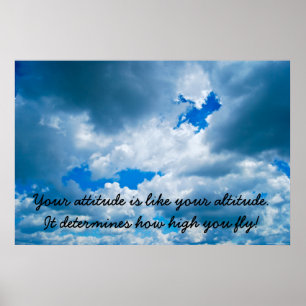 Poster L'attitude est tout