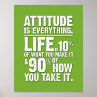 L'attitude est tout - Vert