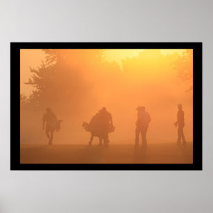 Poster L'aube au PGA Fine Art Print