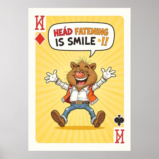 Poster Laugh Deck (Devant)