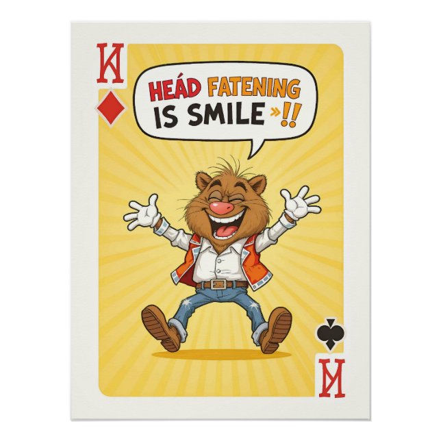 Poster Laugh Deck (Devant)