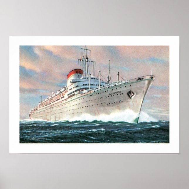 Poster L'Auguste de la ligne italienne (Devant)