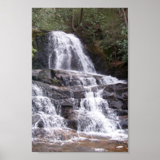 Poster Laurel Falls, Smokey Mountains