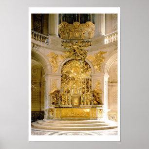 Poster L'autel dans la chapelle royale (photo)