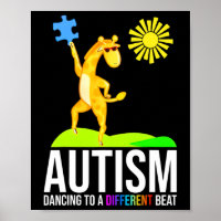 L'Autisme Danser À Un Autre Beat Fun Sensibilisati