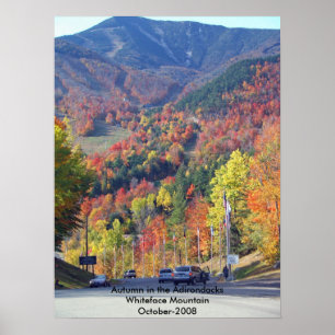 Poster L'automne dans les Adirondacks