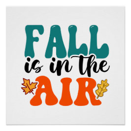 Poster L'automne est dans l'air Automne
