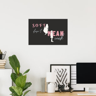 Poster L'autonomisation féminine - Sombre moderne