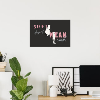 Poster L'autonomisation féminine - Sombre moderne