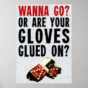 Poster L'autorité d'hockey veulent aller