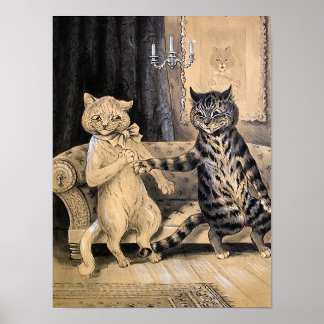 Poster L'Avance de Louis Wain (Devant)