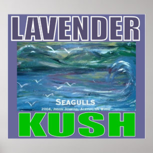 POSTER LAVANDE KUSH