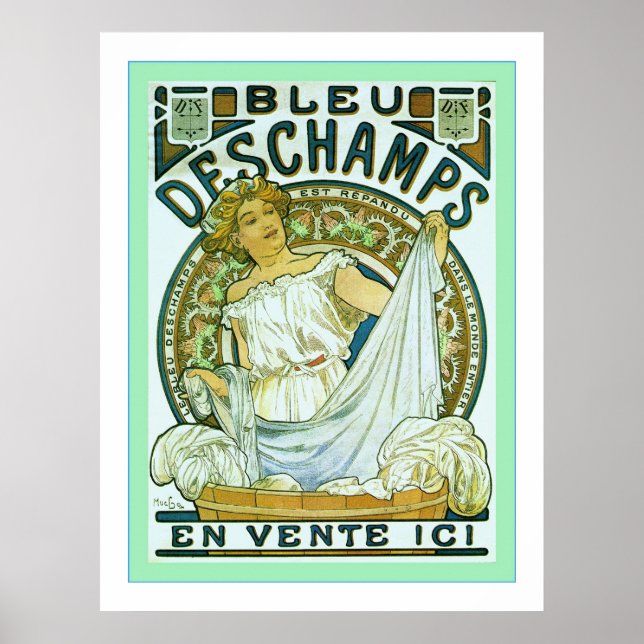 Poster Lave-linge ~ Publicité Vintage (Devant)