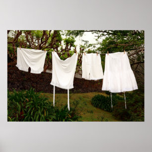 Poster Lave-linge vintage