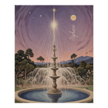 Lavender Fountain's Lullaby Personnalisé