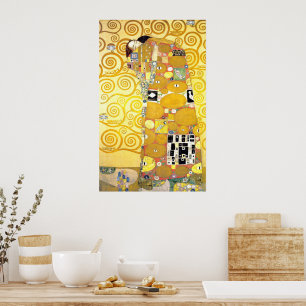 Poster L'avènement de Gustav Klimt