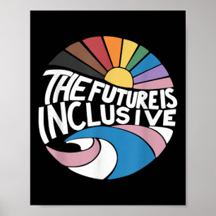 Poster L'Avenir Est Inclusif Droits Gays Lgbt Fierté _2
