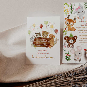 Poster L'aventure attend le Baby shower des créatures du 