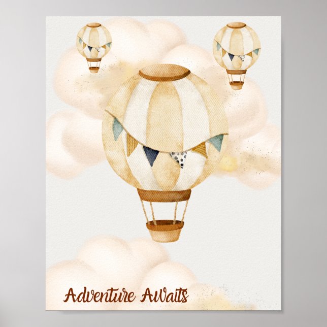 Poster L'aventure Attend - Neutre (Devant)