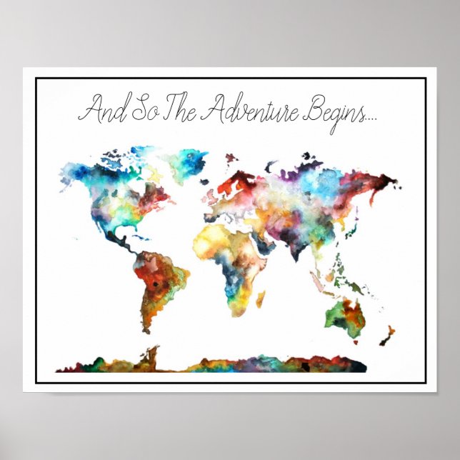 Poster L'aventure commence... (Devant)