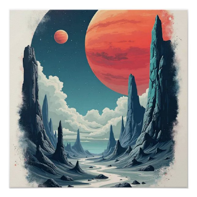 Poster L'aventure universelle : L'Art spatial captivant p (Devant)