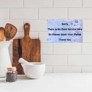 Poster Laver Vos Plats