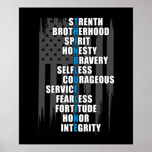 Poster Law Enforcement (Devant)