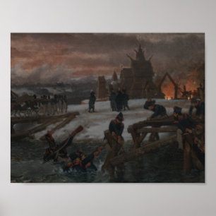 Poster Lawrence Alma-Tadema - Le capitaine Benthien sur l