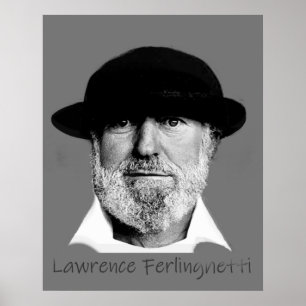 Poster Lawrence Ferlinghetti