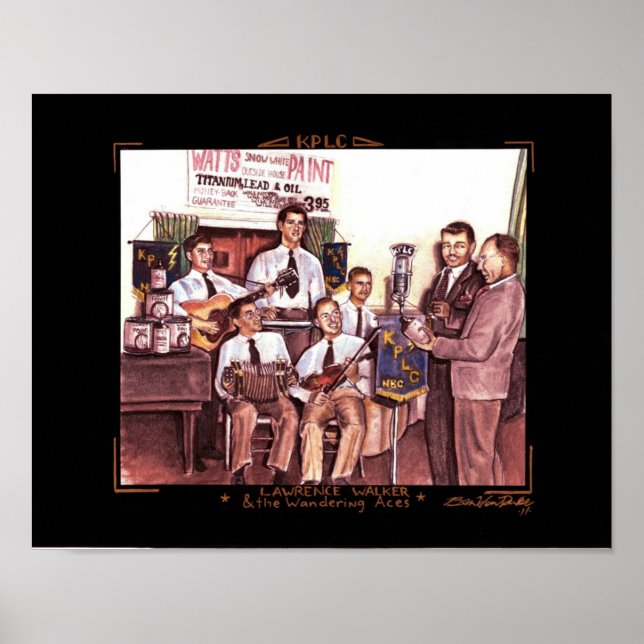 Poster Lawrence Walker et les as errants (Devant)