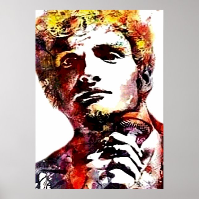 Poster Layne Staley Portrait (Devant)