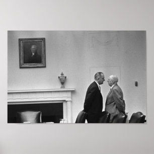 Poster LBJ Donnant Le Traitement