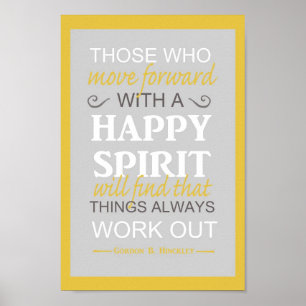 Poster lds inspiration gordon b hinckley citation