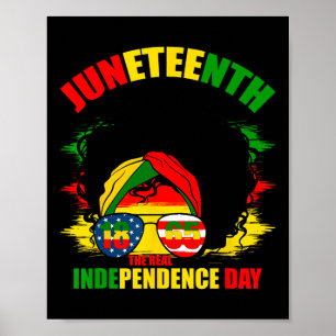 Poster Le 11° anniversaire de mon indépendance Les femmes