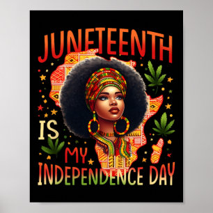 Poster Le 11° Jour De L'Indépendance Histoire Noire Qu