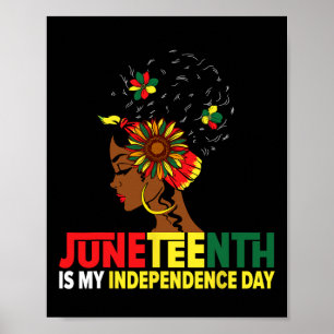 Poster Le 11 Juillet Est Mon Jour D'Indépendance Pour Les