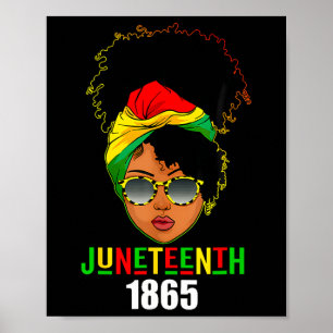 Poster Le 11 juin 1865 célèbre la liberté en l'honneur de