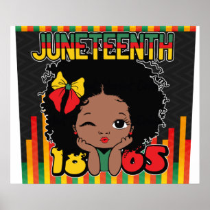Poster Le 19ème anniversaire de la liberté noire