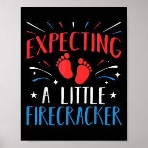 Poster Le 4 Juillet La Grossesse Révèle La Journée commém