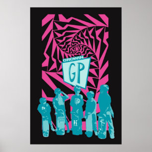 Poster Le "alligator fait souffrir" l'affiche