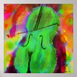 Poster Le Apple Cello
